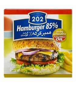 202 همبرگر ویژه 85%